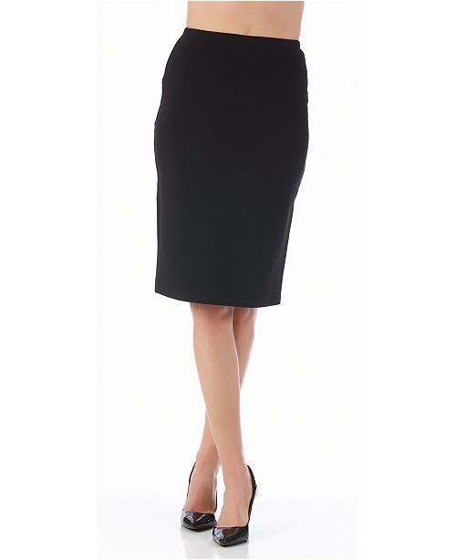 Instant Figure Lamonir Short Pencil Skirt With Elastic Waist