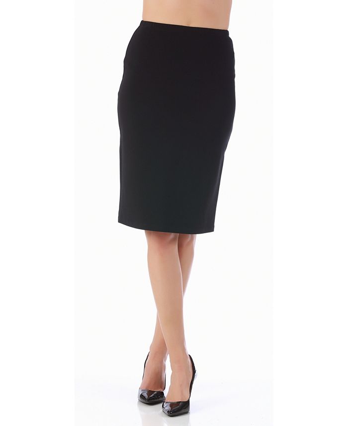Instant Figure Lamonir Short Pencil Skirt with Elastic Waist - Macy's
