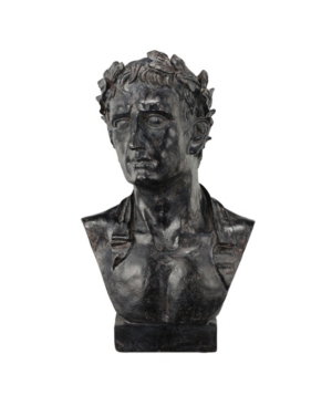 Ab Home 11" Atticus Bust, Resin In Black