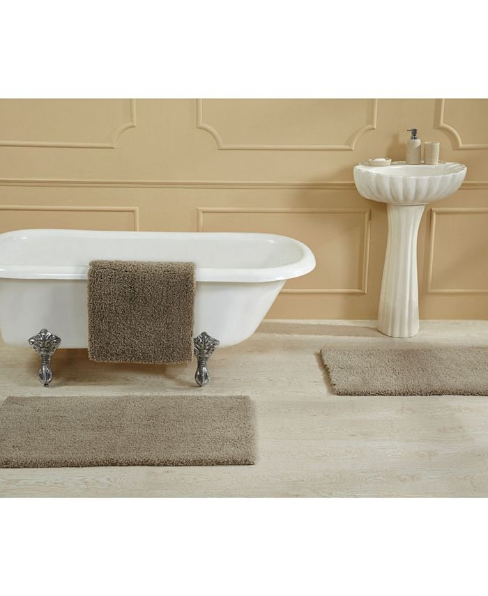Better Trends Micro Plush Bath Rug 24" x 40" Macy's
