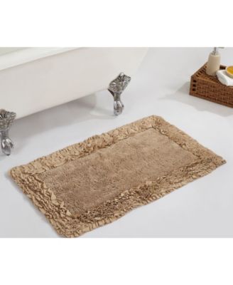 Ruffle Bath Rug, 21" x 34"