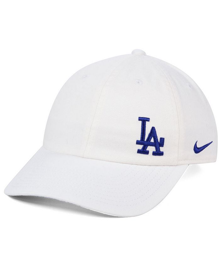 Nike Women's Los Angeles Dodgers Offset Adjustable Cap - Macy's