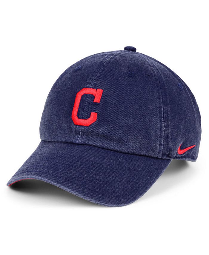Nike Cleveland Indians Washed Cap - Macy's