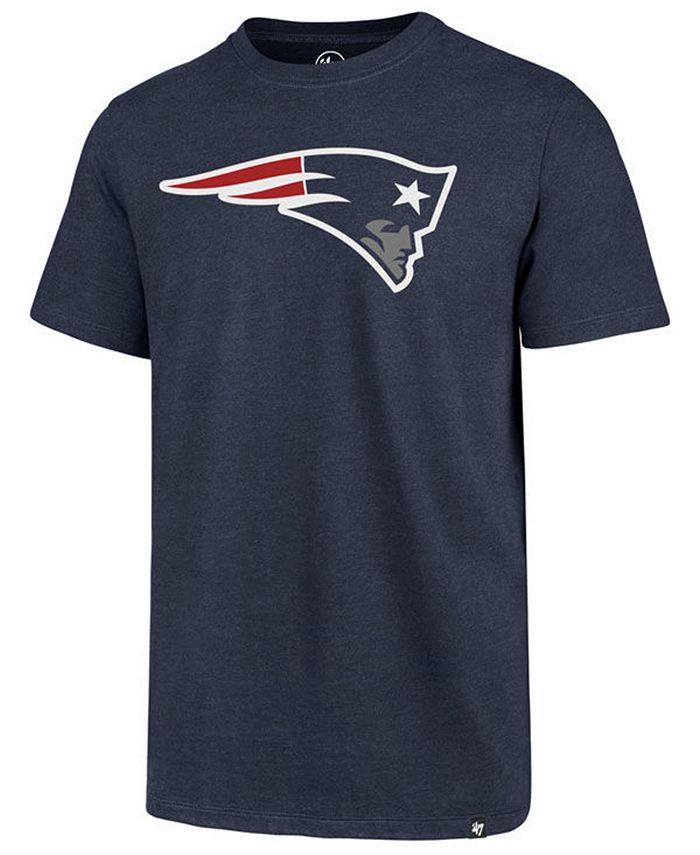 '47 Brand Men's New England Patriots Imprint Club T-Shirt - Macy's