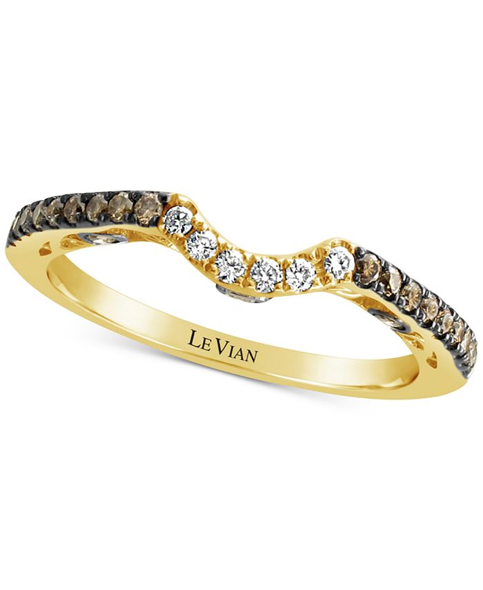 Levian curved wedding band sale