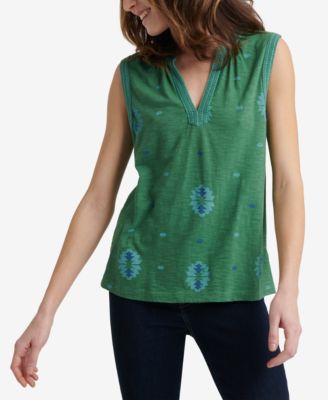 Lucky Brand - Printed Tank Top