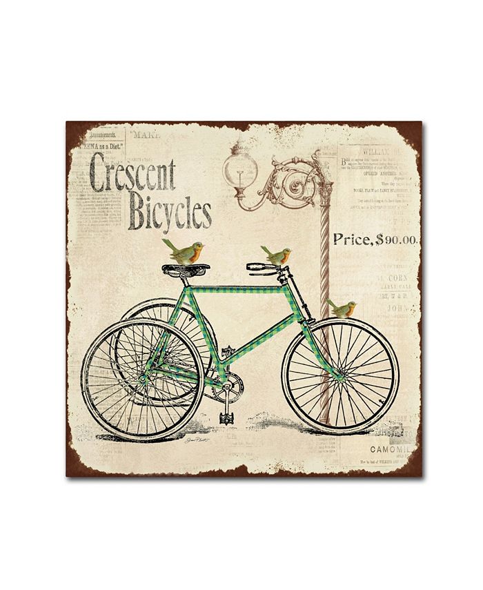 Trademark Global Jean Plout 'Bike 1' Canvas Art - 24