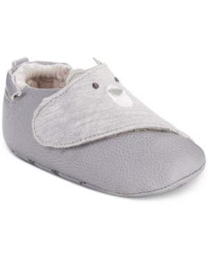 ro + me by Robeez Baby Boys Bear Slip-On Shoes