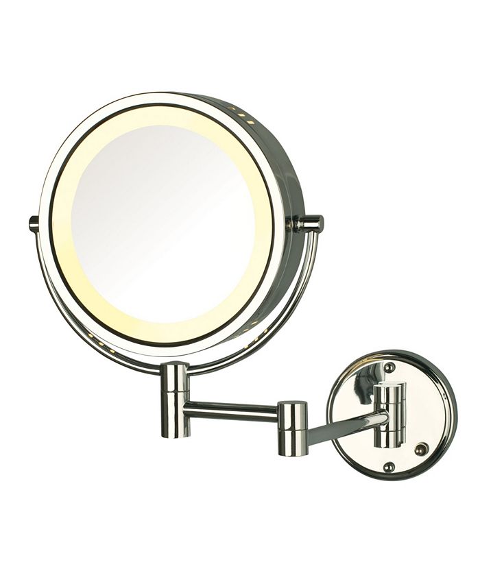 Jerdon The HL75CD 8.5" Wall Mount Lighted Makeup Mirror Macy's