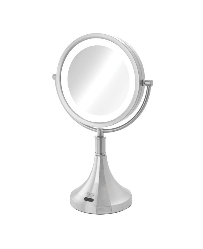 Jerdon The Sharper Image JRT8500NL 8.5" LED Lighted Table Top Mirror
