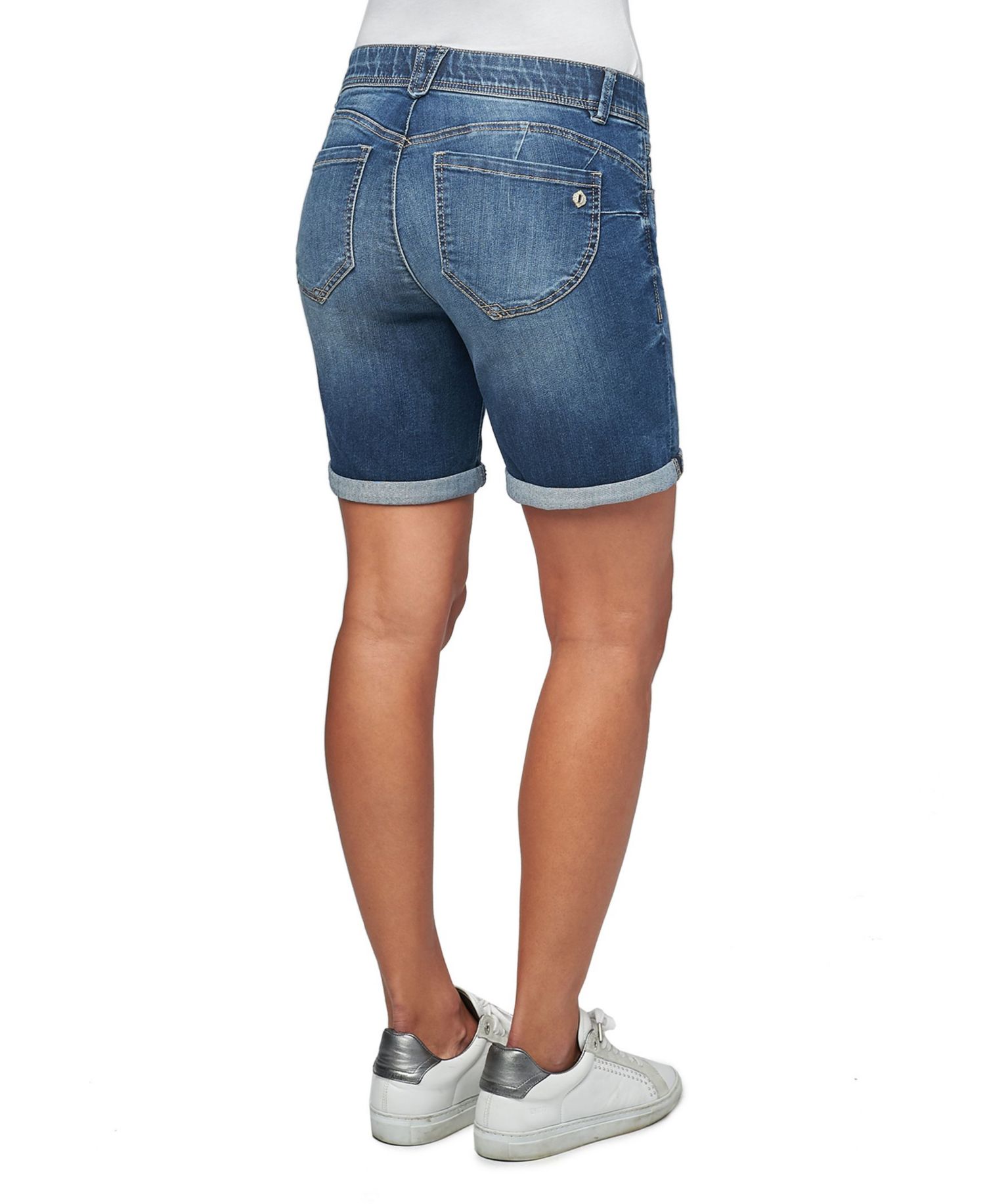 5" Destructed "Ab" Solution Rolled Cuff Short