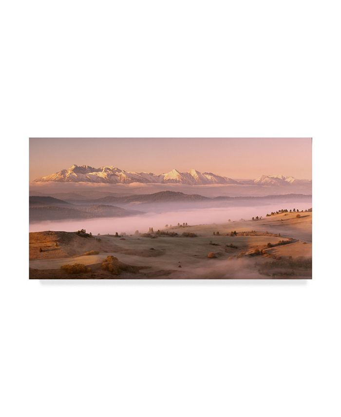 Trademark Global Krzysztof Mierzejewski 'Fog Tatra' Canvas Art - 24
