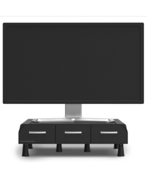 Mind Reader Pc Laptop Imac Monitor Stand and Desk Organizer