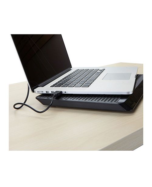 Mind Reader Lap Desk Laptop Cooler Cooling Pad Slim Portable