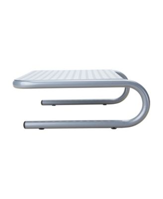Mind Reader Metal Monitor Stand with Keyboard Storage Space