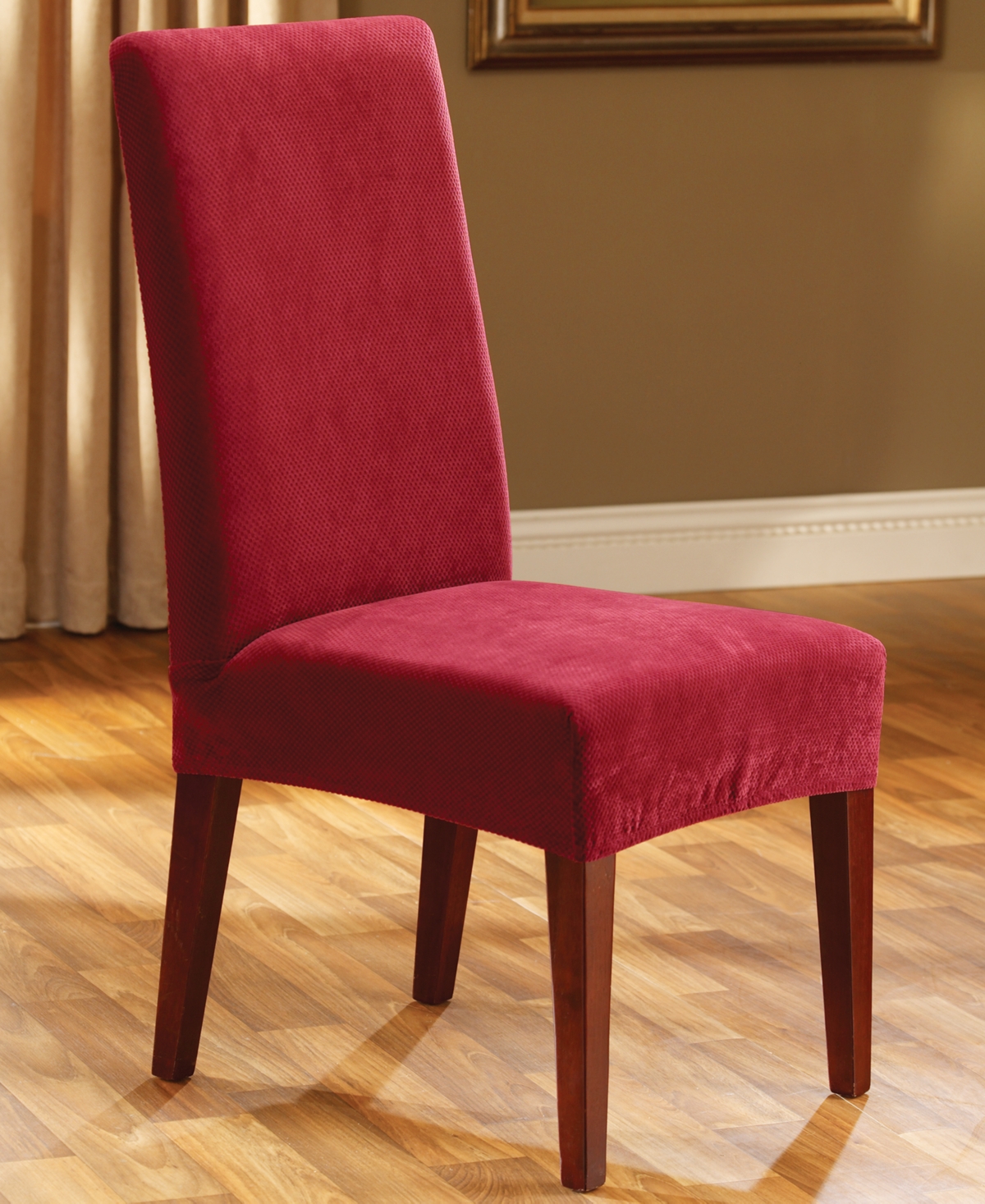 UPC 047293368509 product image for Sure Fit Stretch Pique Short Dining Room Chair Slipcover | upcitemdb.com