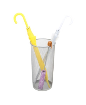 Mind Reader Metal Mesh Umbrella Holder Basket