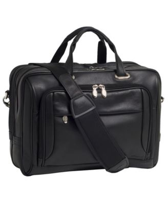 West Loop Expandable Double Compartment Briefcase