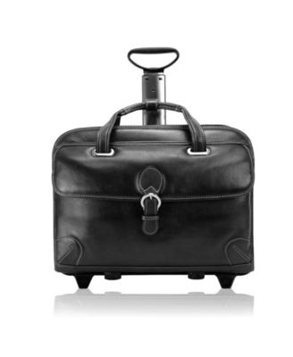Siamod Carugetto Patented Detachable -Wheeled Laptop Briefcase