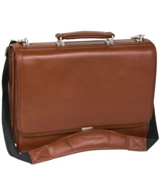 Lexington Flapover Double Compartment Briefcase