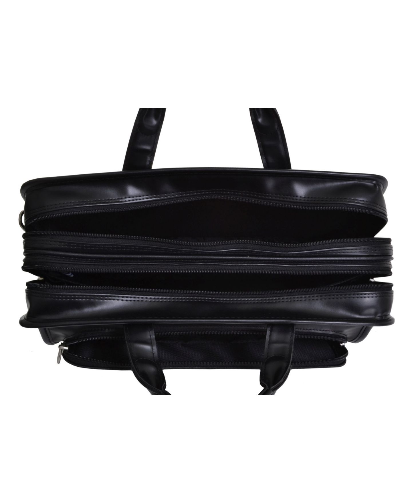 Сумка McKlein Hubbard Double Compartment Laptop Briefcase, цвет: Чёрный — фото 3