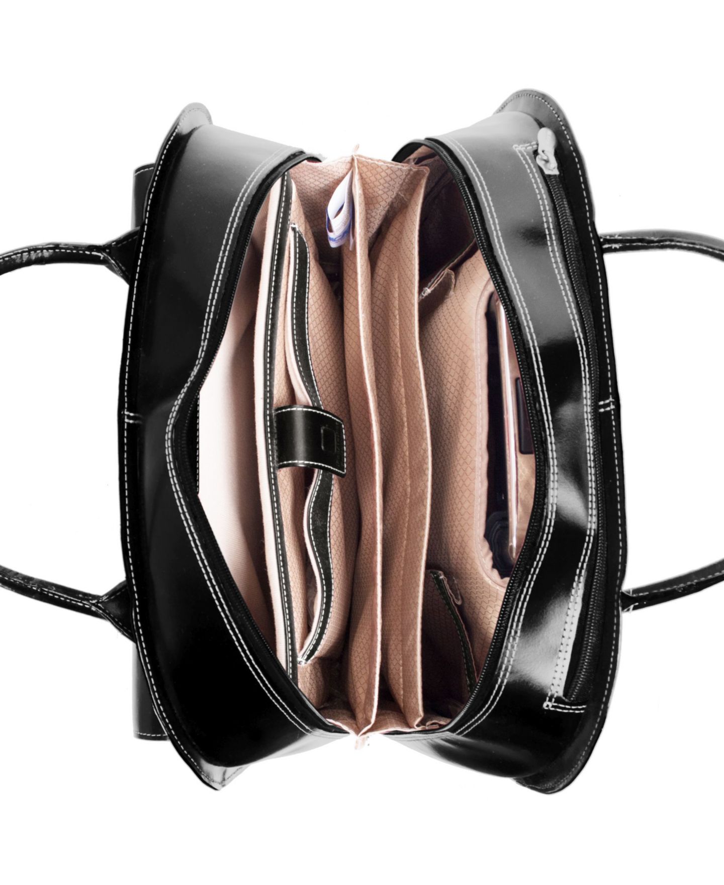 Сумка McKlein Granville, 17" Laptop Briefcase, цвет: Чёрный — фото 4