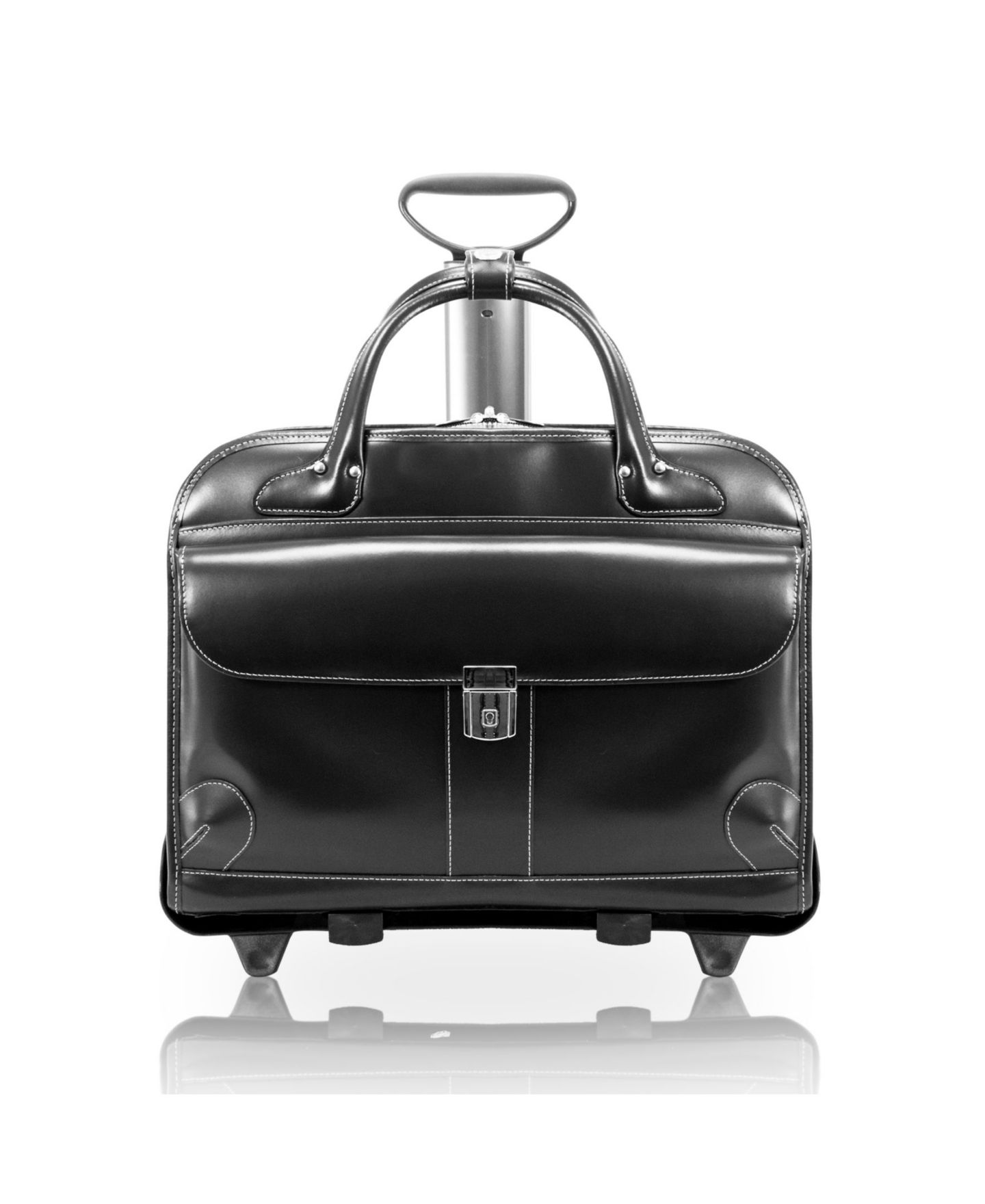 Портфели McKlein Lakewood, 15" Fly-Through Checkpoint-Friendly Ladies Laptop, цвет: Чёрный — фото 3