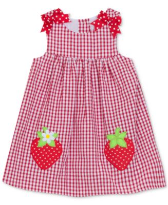 Baby girl strawberry outfit sale