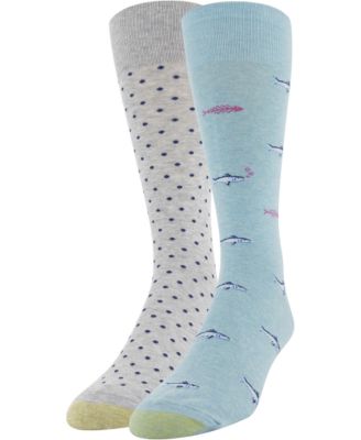 Gold Toe - Men's 2-Pk. Fish Socks