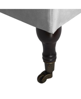 Elle D&eacute;cor Collette Tufted Storage Bench