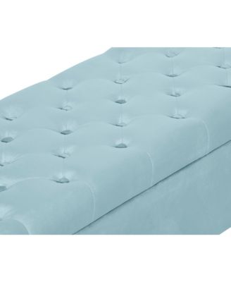 Elle D&eacute;cor Collette Tufted Storage Bench