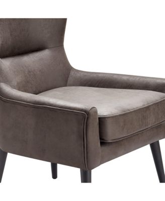 Elle D&eacute;cor Modern Wingback Chair