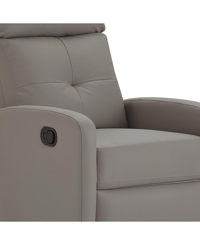 Truly Home Henderson Leather Recliner Chair Macy's