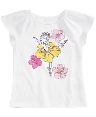 Epic Threads - Toddler Girls Flower Girl-Print T-Shirt