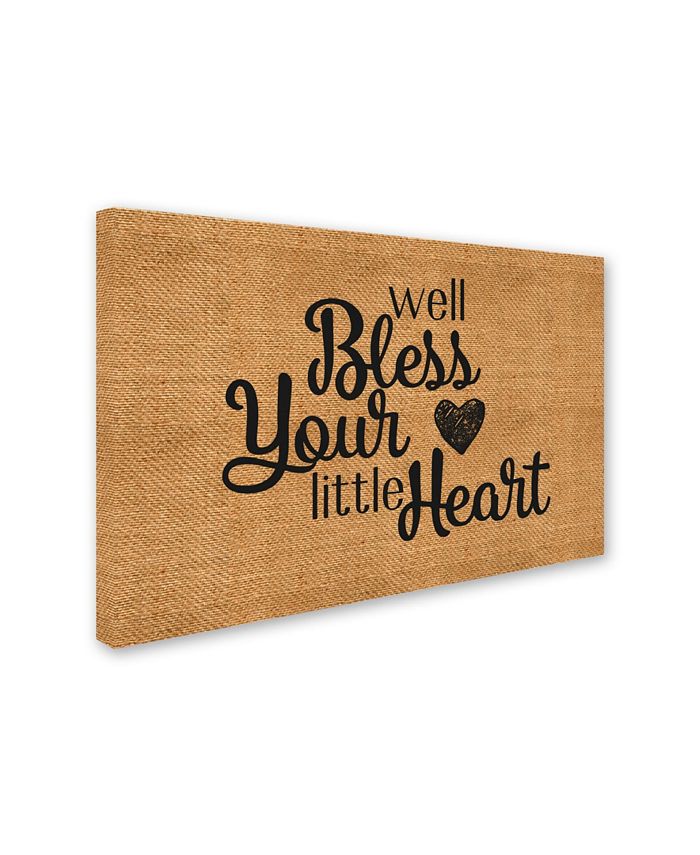 Trademark Global Marcee Duggar 'Bless Your Heart' Canvas Art - 47