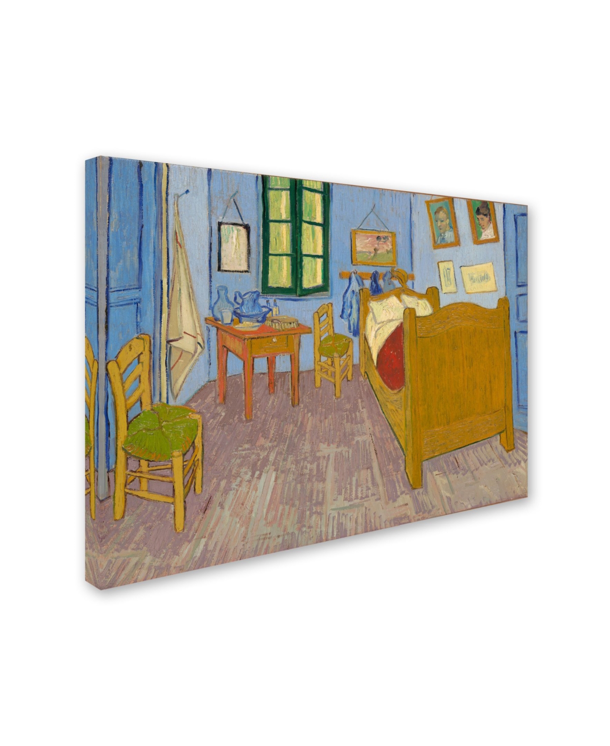 Vincent van Gogh 'Van Gogh's Bedroom at Arles' Canvas Art - 2
