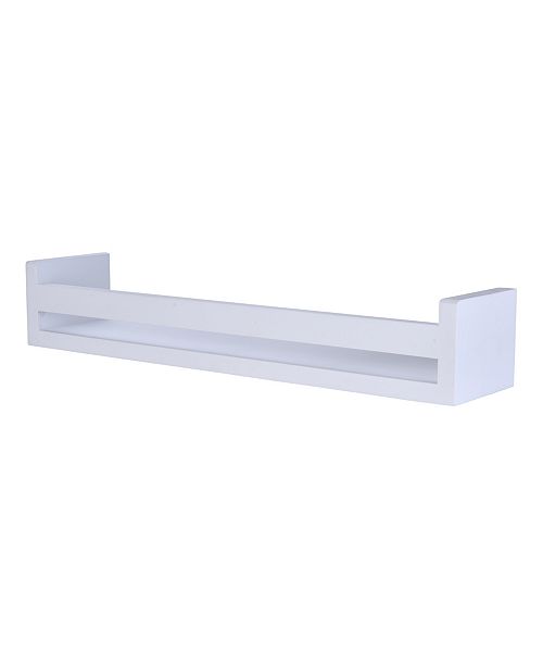 Danya B 18 Wall Mount Decorative Home Decor Organizer Rack Shelf