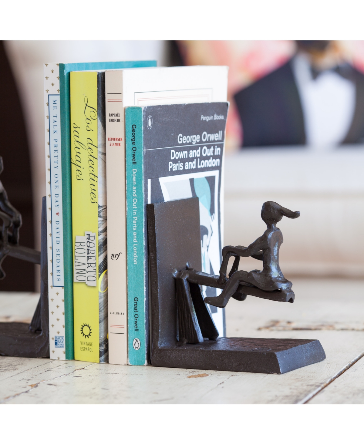 Danya B. See-Saw Metal Bookend Set