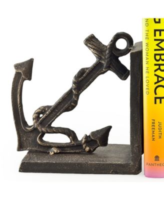 Nautical Iron Bookend Set