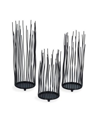 Danya B Willow Iron Candleholder 3-piece Set - Macy's