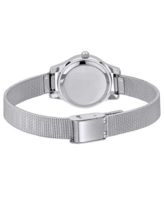 Mini Silver Mesh Bracelet Watch
