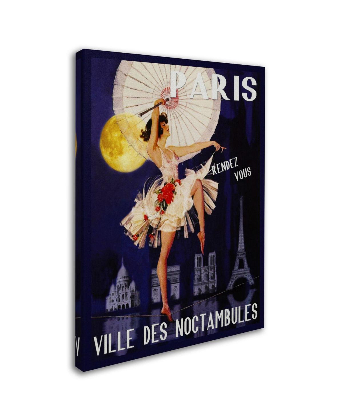 Vintage Lavoie 'Travel 282' Canvas Art - 2