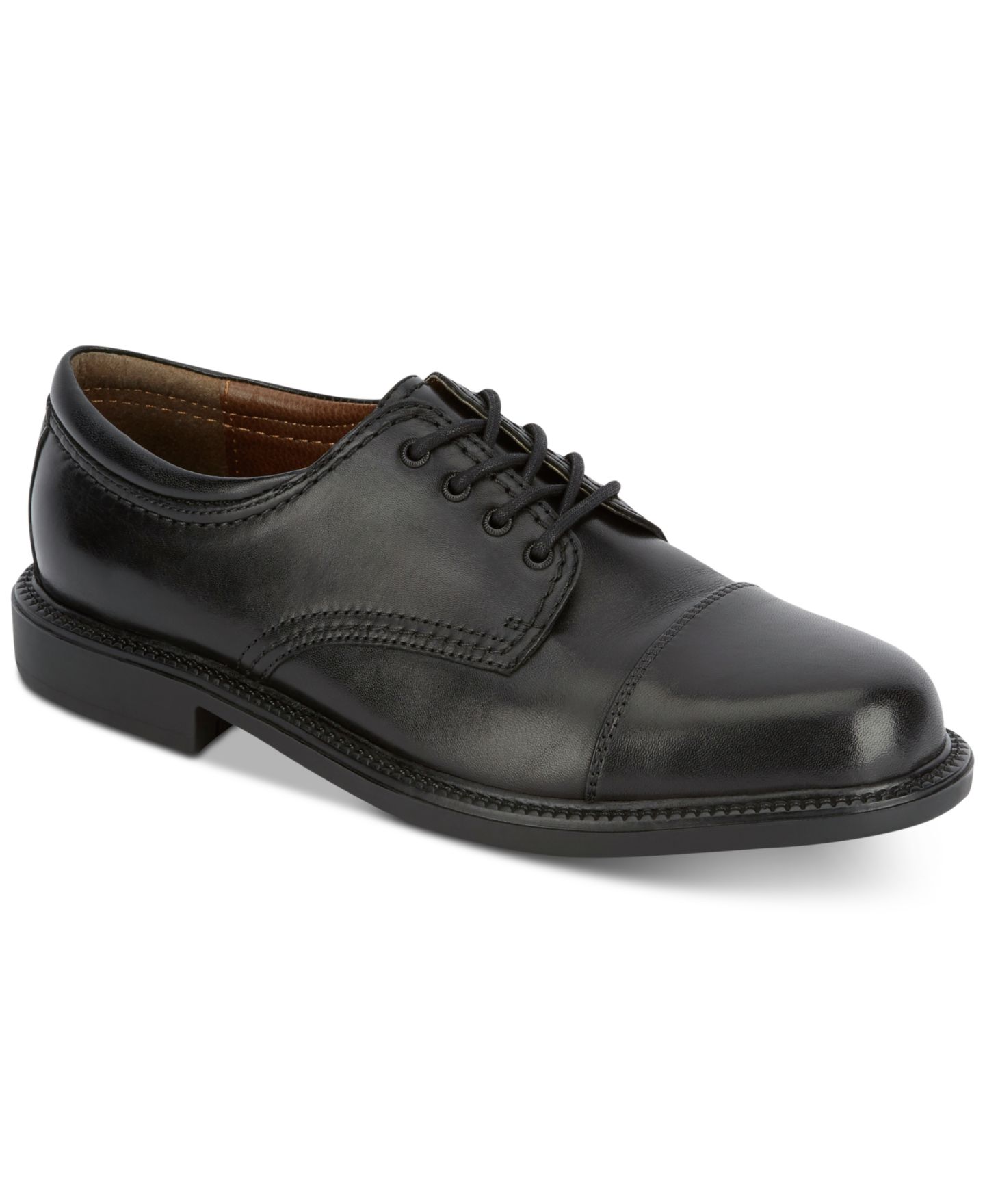 Мужские туфли Dockers Gordon Cap Toe Oxford, цвет: Чёрный — фото 3
