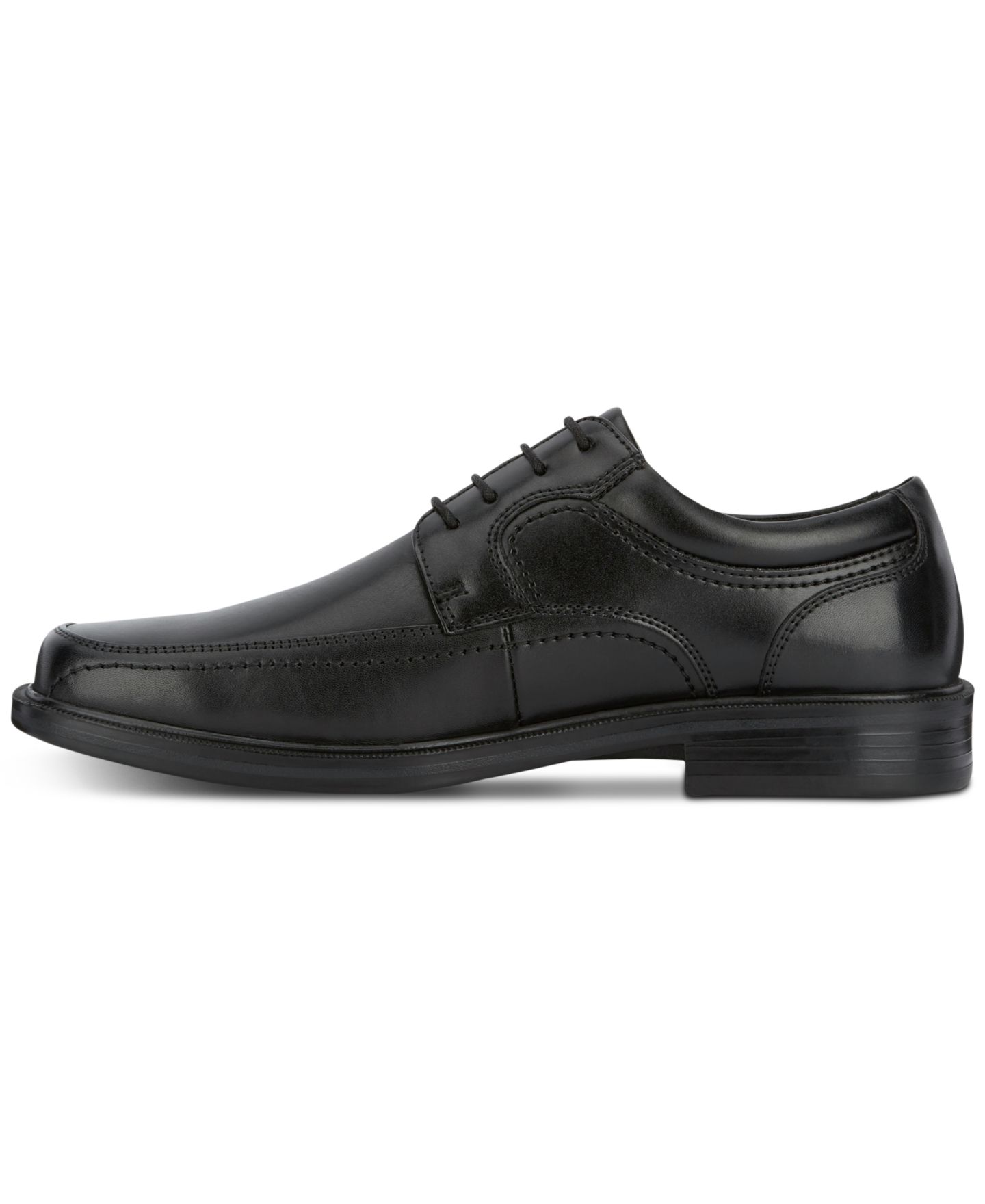 Dockers Men's Manvel Faux Leather Oxfords, цвет: Чёрный — фото 8