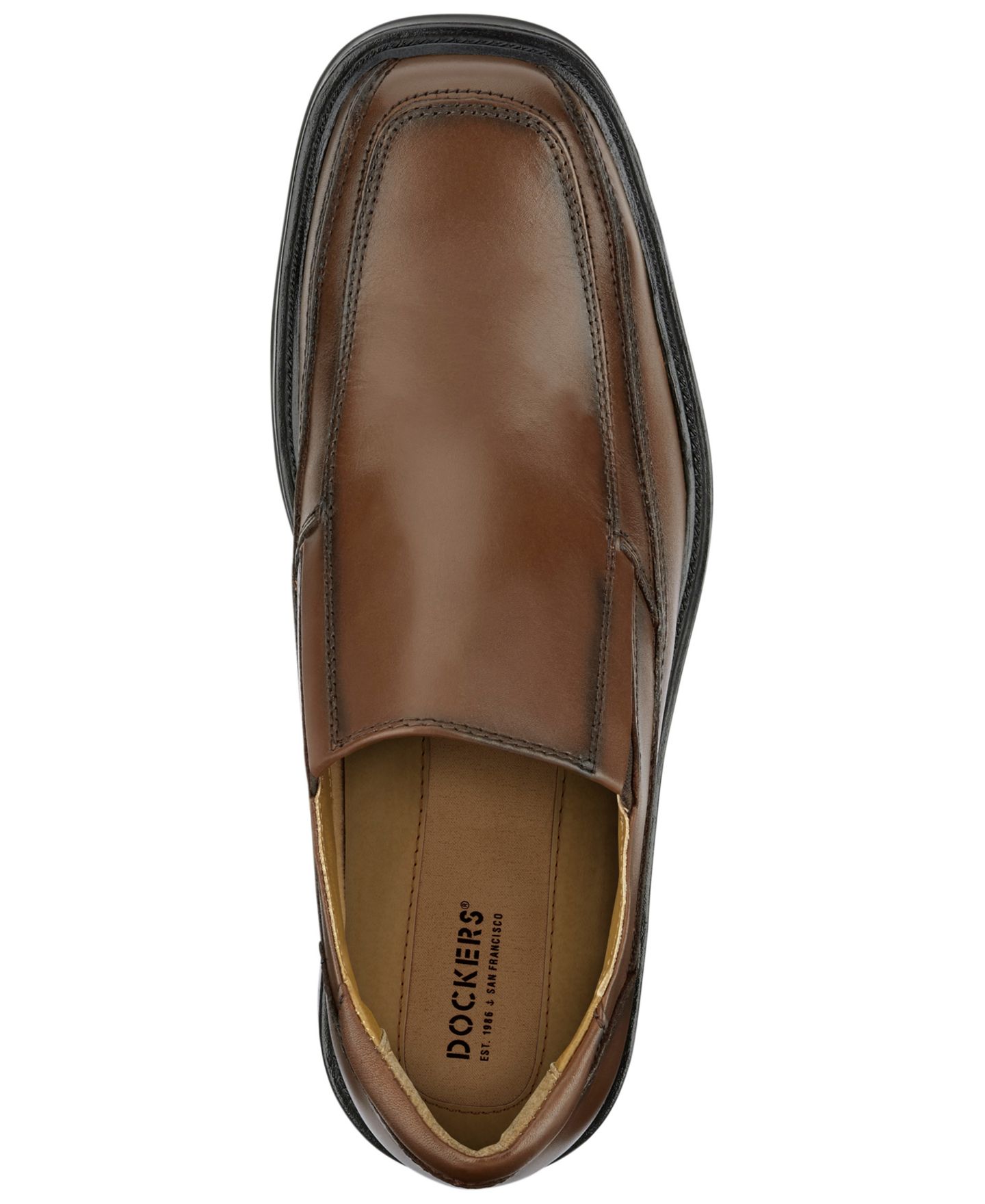 Мужские туфли Dockers Proposal Bike Toe Loafer, цвет: Чёрный — фото 9