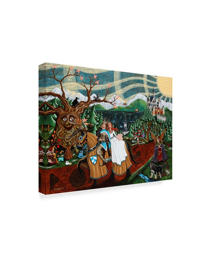 Trademark Global Jake Hose 'Eloping' Canvas Art 24" x 18" x 2" Macy's