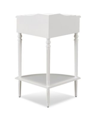 Favorite Finds Corner Stand Table with Storage