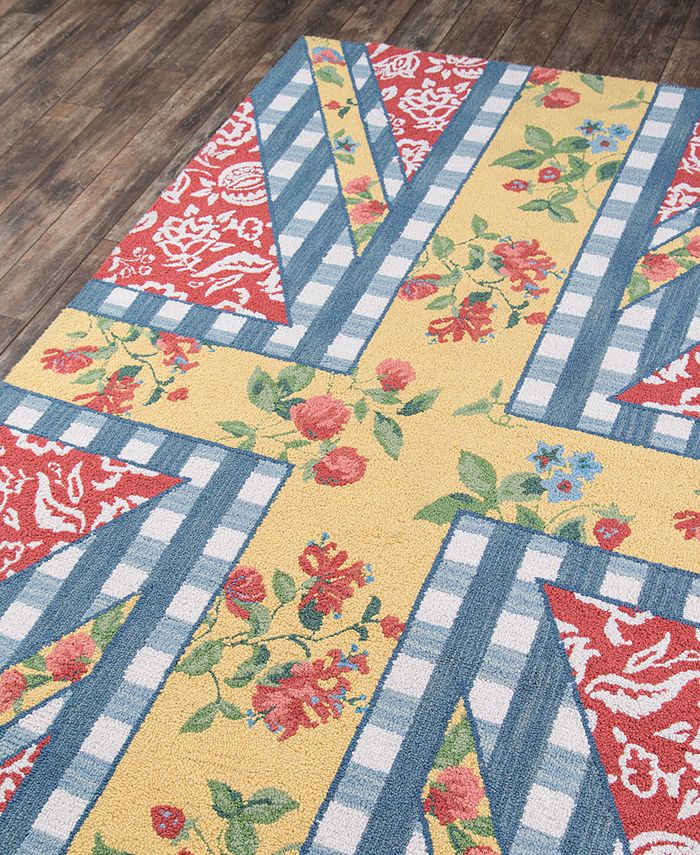 Madcap Cottage Summer Garden Think Of England Multi 8' x 10' Area Rug