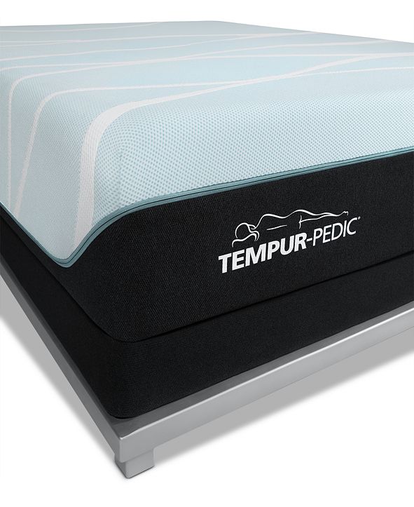 TempurPedic TEMPURPRObreeze° 12" Medium Hybrid Mattress Set Queen