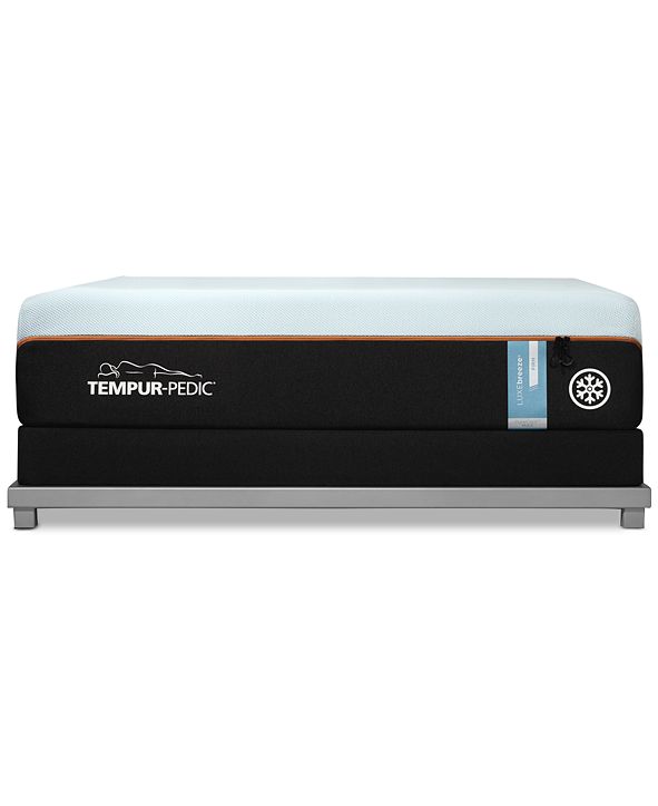 Tempur-Pedic TEMPUR-LUXEbreeze° 13" Firm Mattress Set ...